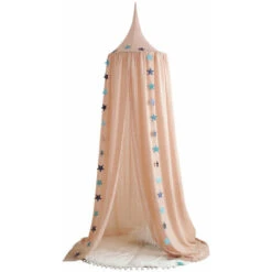 Zanzariera In Cotone A Baldacchino Per Bambini Per Camera Da Letto E Letto Zanzariere A Cupola Sospese Per Zanzariere Per Bambini