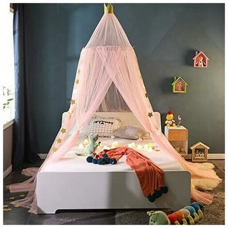 Decorazione Per Cameretta Dei Bambini A Forma Di Cupola A Baldacchino Per Bambini, Casetta Per Bambini, Zanzariera Per Letto Per Bambini - immagine 5